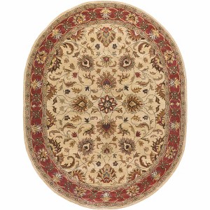 Hauteloom Cherryfield Hand Tufted Brown & Rust 1001 Wool Rug - 1 of 4