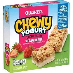 Quaker Chewy Yogurt Strawberry - 6.1oz