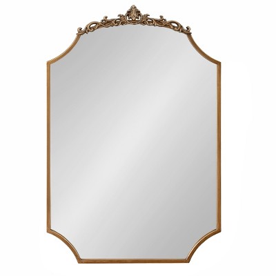 Arendahl Gold Scalloped Baroque Bathroom Mirror