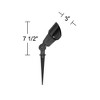 John Timberland Hooded Black 10-Piece LED Landscape Spot Light Set - 4 of 4