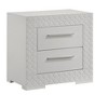 Blanca Modern Style 2-Drawer Night stand Made with Wood in White - 4 of 4