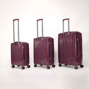 Lyngins 20/24/28 Inch 3 PCs Carry on Luggage Sets,Suitcases Sets with Spinner Wheels for Family Trips - 1 of 4
