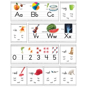 Carson Dellosa Education Photographic Alphabet Line: Manuscript Bulletin Board Set, Grade PK-2 (33 pieces) - 1 of 4