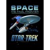 Boy's Star Trek: The Original Series USS Enterprise Space The Final Frontier T-Shirt - 2 of 4