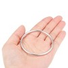 Unique Bargains Zinc Alloy Craft DIY Accessories Hardware Bag Belt O-Ring Buckles 10 Pcs - 3 of 3