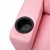 Home Imports Emporium Kids Recliner Chair with Footrest & Cupholders - 4 of 4