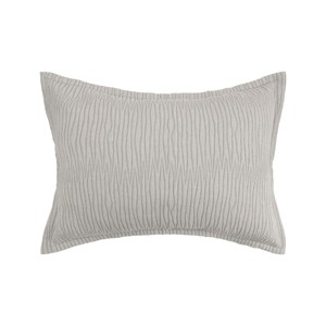 EY Essentials 20" x 26" Simone Ash Cotton Standard Sham - Machine Washable - 1 of 4