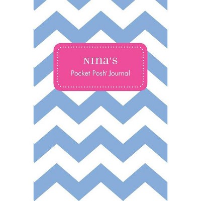 Nina's Pocket Posh Journal, Chevron - (Paperback)