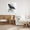 Stupell Industries Creepy Halloween Black Crow Raven, 36" x 36" - 2 of 4