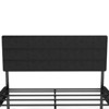 Sapphtopaz Upholstered Platform Bed Frame with Headboard & 14" Underbed Storage, No Box Spring Needed for Small Bedrooms, Adults & Teens - 4 of 4