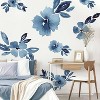 Clara Jean April Showers Flowers Peel and Stick Giant Wall Decal Blue - RoomMates: Vinyl Botanical Modern Decor, Self-Adhesive - 3 of 3