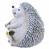 Roman 7.5 Inch Hedgehog Garden Statue Flowers Summer Spring Animal Statues - 2 of 3