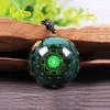 Orgonite Pendant Necklace with Malachite Crystal Reiki Healing Jewelry - 2 of 4