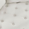 NicBex 30" Adult Bean Bag Chair with Button Tufted,Swivel Floor Sofa with Removable Wheels,Velvet Comfy Chair with 3 Pillows,Living Room Furniture - 4 of 4