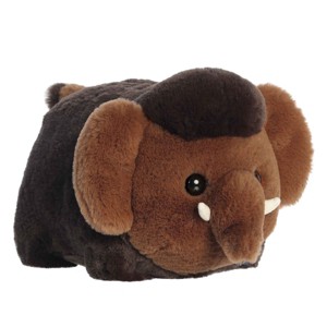 Aurora Medium Mumford Wooly Mammoth Spudsters Adorable Stuffed Animal Brown 10.5" - 1 of 4