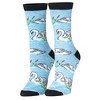 Crazy Socks, Cute Women's Animal Crew Socks, Fun Colorful Prints, Assorted - 2 of 4