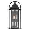 Harbor Row 23.25" 3 Light Outdoor Wall Light with Clear Seeded Glass in Olde Bronze® - 2 of 4