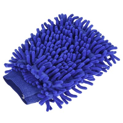 Unique Bargains Dusting Cleaning Gloves Microfiber Mitten For