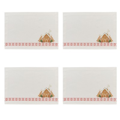 Split P Gingerbread House Placemat Set of 4