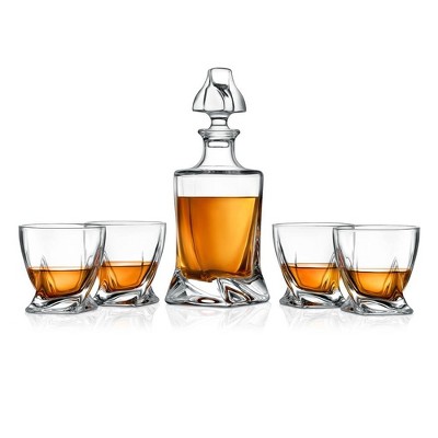 Nutrichef Home Bar Whiskey Decanter - Whiskey Glass Decanter Aerator ...