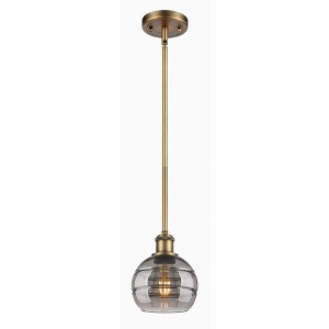 Rochester - 1 Light Stem Hung Mini Pendant In Industrial Style-7.88 Inches Tall and 5.88 Inches Wide - 1 of 1