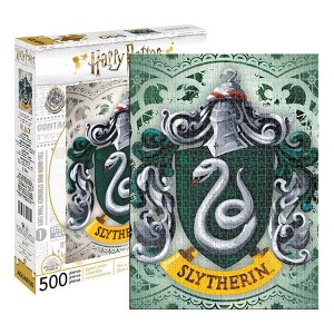 Aquarius Puzzles Harry Potter Slytherin Logo 500 Piece Jigsaw Puzzle - 1 of 4
