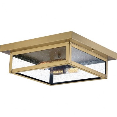 Quoizel Lighting Westover 2 - Light Flush Mount in  Antique Brass