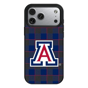 NCAA Big 12 Universities Plaid MagSafe Compatible Cell Phone Case for Apple iPhone 17 Series - 1 of 4