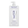 Native Moisturizing Body Wash Shea Butter for Women & Men - 24hr Hydration - Night Jasmine & Walnut - Sulfate Free - Paraben Free - 18 fl oz - 2 of 4