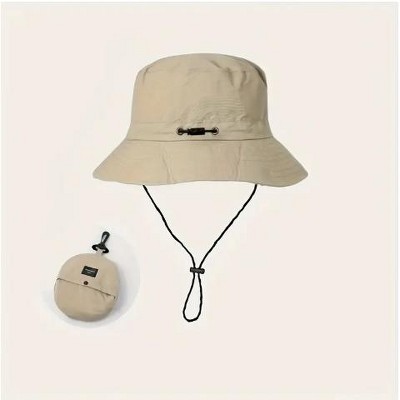MaseiKar Multi Functional Outdoor Fisherman Hat, Quick Drying Fishing And Hiking Hat with Drawstring Closure - A Four Season Universal Hat