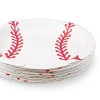 20ct 7.9" Baseball Lunch Plates - 3 of 3