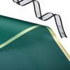Unique Bargains Plastic Golden Edge Bouquet Flower Wrapping Paper 3 Packs with 3 Rolls Ribbons Green - 4 of 4