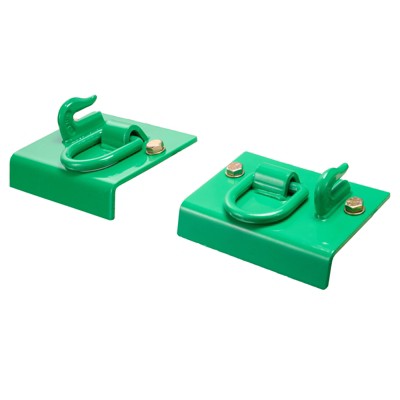 thumbnail interactive-video image 1 of Uimoso Tractor Bucket Edge Protectors – Heavy Duty Steel, 2-Pack, Green (Fits Edge Thickness < 2") 1 of 6