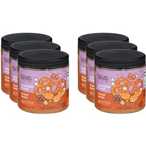 B Nutty Peanut Butter Irresistible Pretzel - Case of 6 - 9 oz - 1 of 2