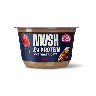 MUSH Peanut Butter & Jelly Gluten Free Overnight Oats - 5.5oz