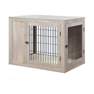 unipaws Double Doors Dog Crate - 1 of 4