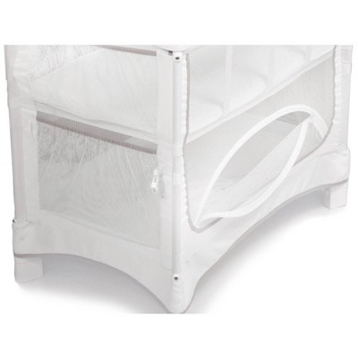 White Mesh 3-in-1 Co-Sleeper Bassinet and Play Yard
