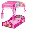 Disney Princess Sleep and Play Toddler Bed with Canopy - 3 of 4
