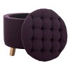 Amelia Tufted Storage Ottoman  - Safavieh - image 3 of 4