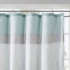 PAGED 72x72 Inch Shower Curtain Modern Shower Curtain with Ombre Design for Bathroom, Machine Washable - 4 of 4