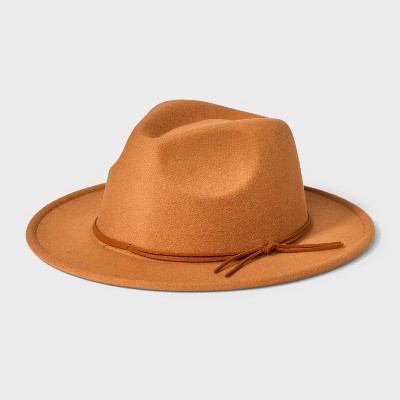 Image of Baby Girls' Rancher Hat - Cat & Jack™ Brown 12-24M