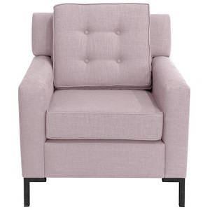 Henry Arm Chair Linen Smokey Quartz - Cloth & Co