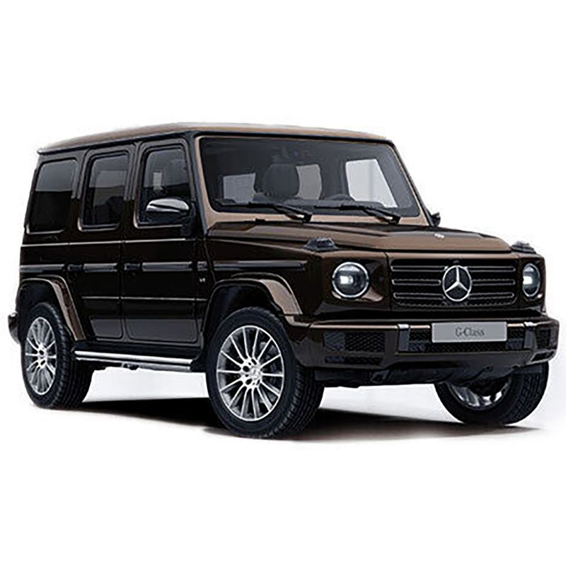 2020 Mercedes-Benz AMG G-Class Brown Metallic with Sunroof 1/18 Diecast Model Car by Minichamps, 2 of 4