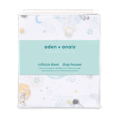 Aden and anais store crib sheets