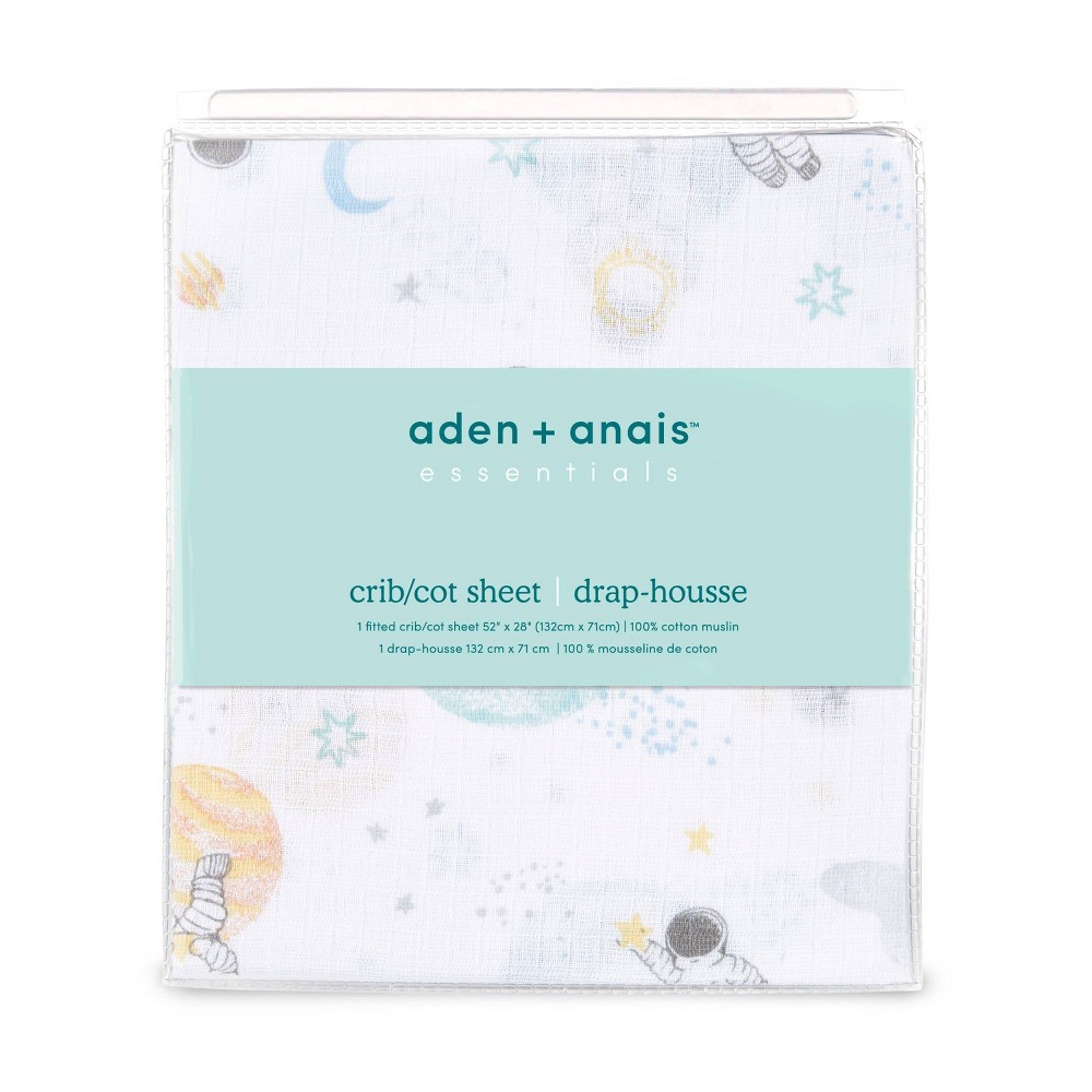 Photos - Bed Linen aden + anais Crib Sheet - Explorers