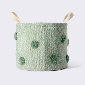 Medium Decorative Basket - Green - Cloud Island™ - 1 of 3