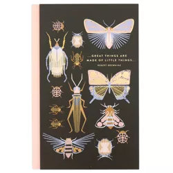 College Ruled Journal Hardcover Bugs - Green Inspired