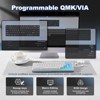 MaseiKar Wireless Mechanical Keyboard,Support QMK/VIA Software Gasket Structure,60% Hot Swappable with RGB Backlit BT/2.4G/USB-C - 2 of 4