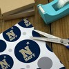 US Naval Academy Primary Logo Premium Gift Wrap Wrapping Paper Roll 30x72 - 3 of 4