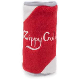 ZippyPaws - Squeakie Can, Stuffing Squeaker Plush Beverage Dog Toy - Zippy Cola - 1 of 1